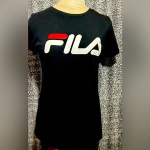 Fila T-shirt. Black